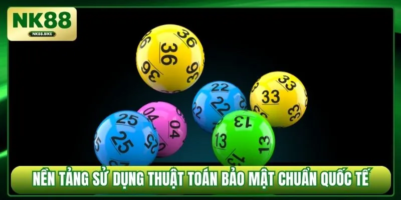 Nền tảng sử dụng thuật toán bảo mật chuẩn quốc tế